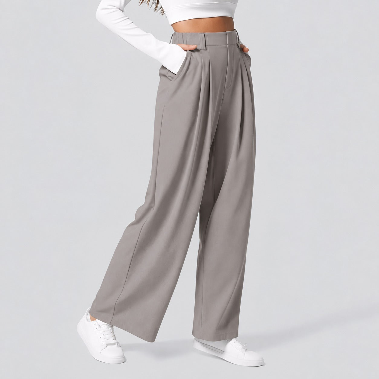 Montana - Pantalon droit élastique pour femmes
