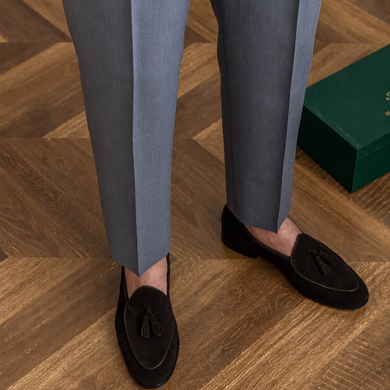 Bronson - Pantalon habillé pour hommes avec boucle réglable