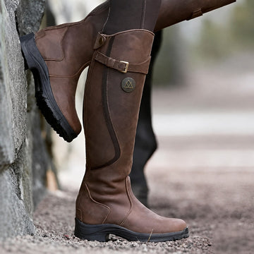 Athena - Bottes hautes au style rétro