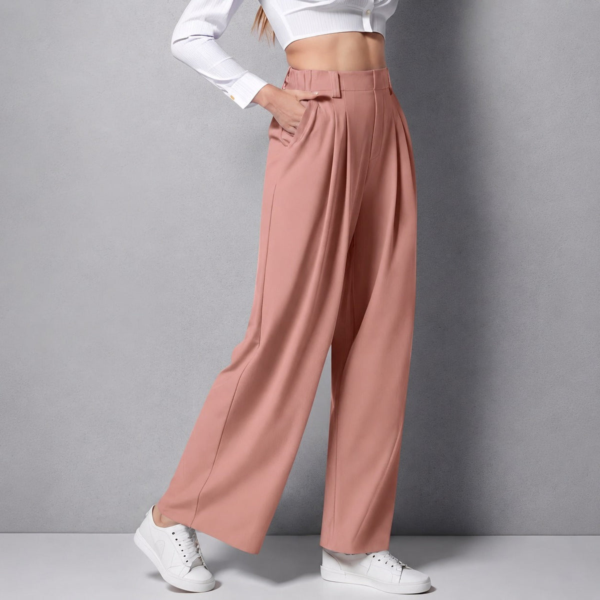 Montana - Pantalon droit élastique pour femmes