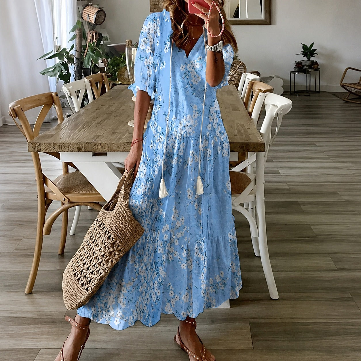 Claidel - Robe fascinante de style bohème