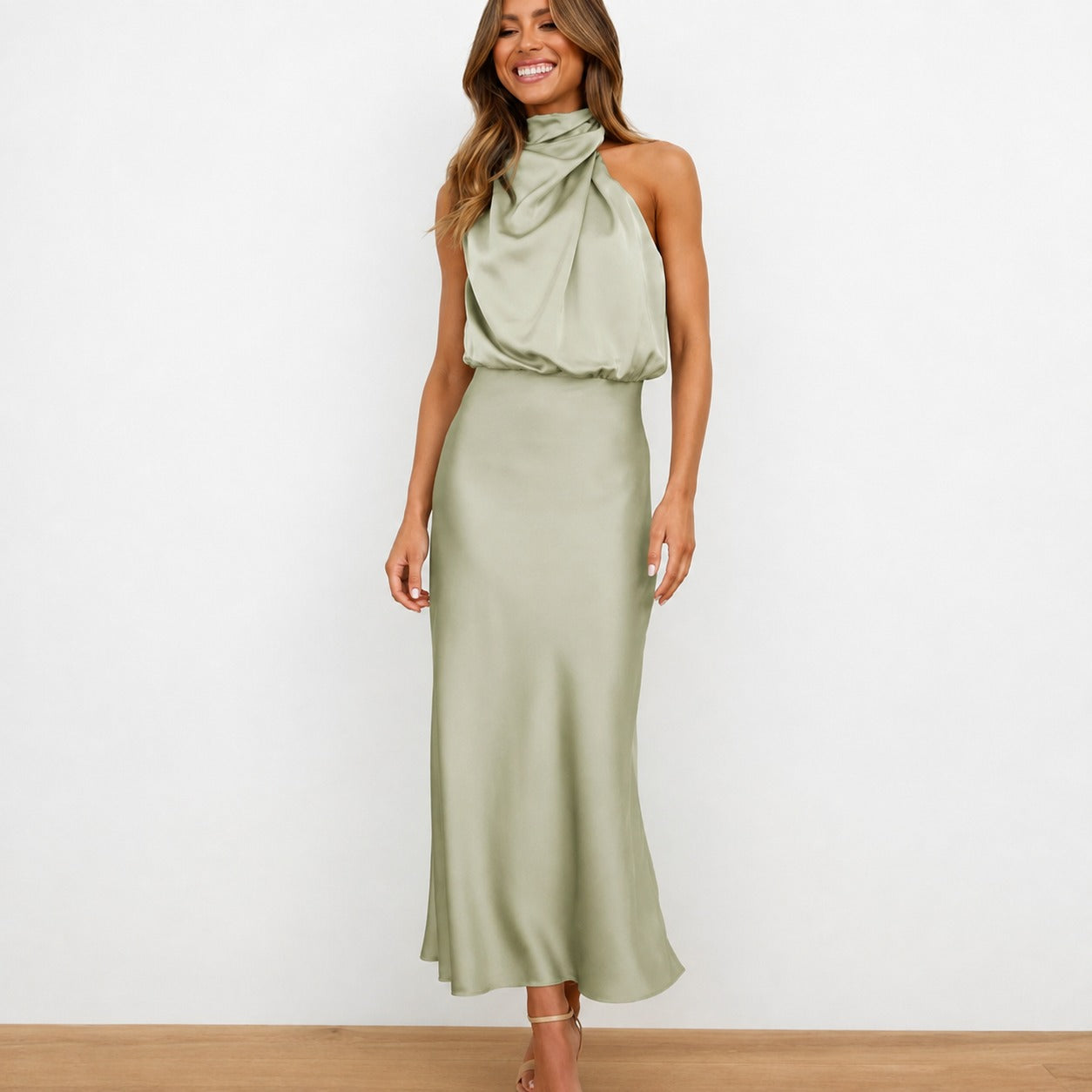 Hansel - Robe midi cocktail élégante