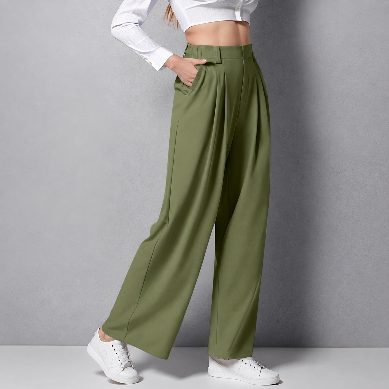 Montana - Pantalon droit élastique pour femmes