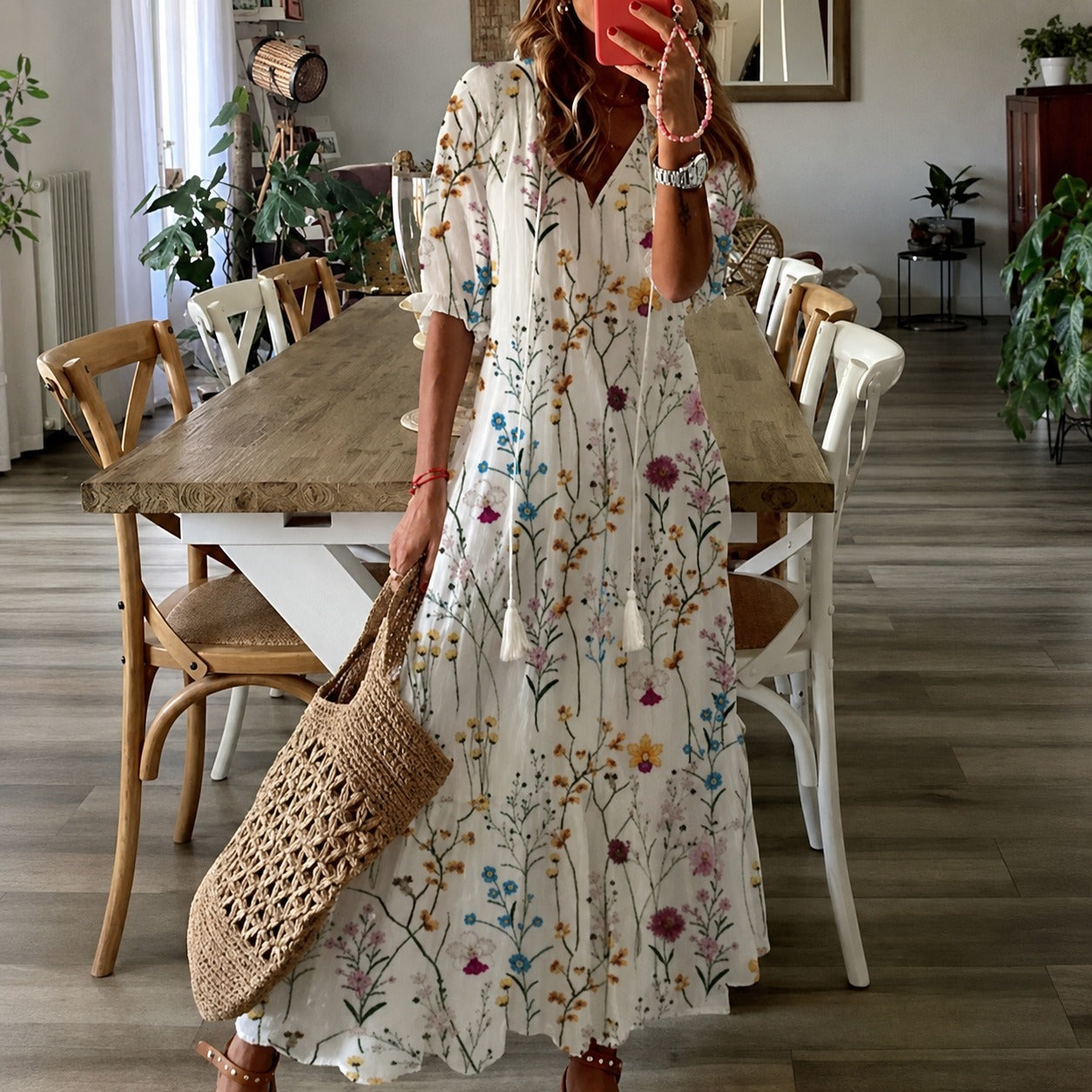 Claidel - Robe fascinante de style bohème
