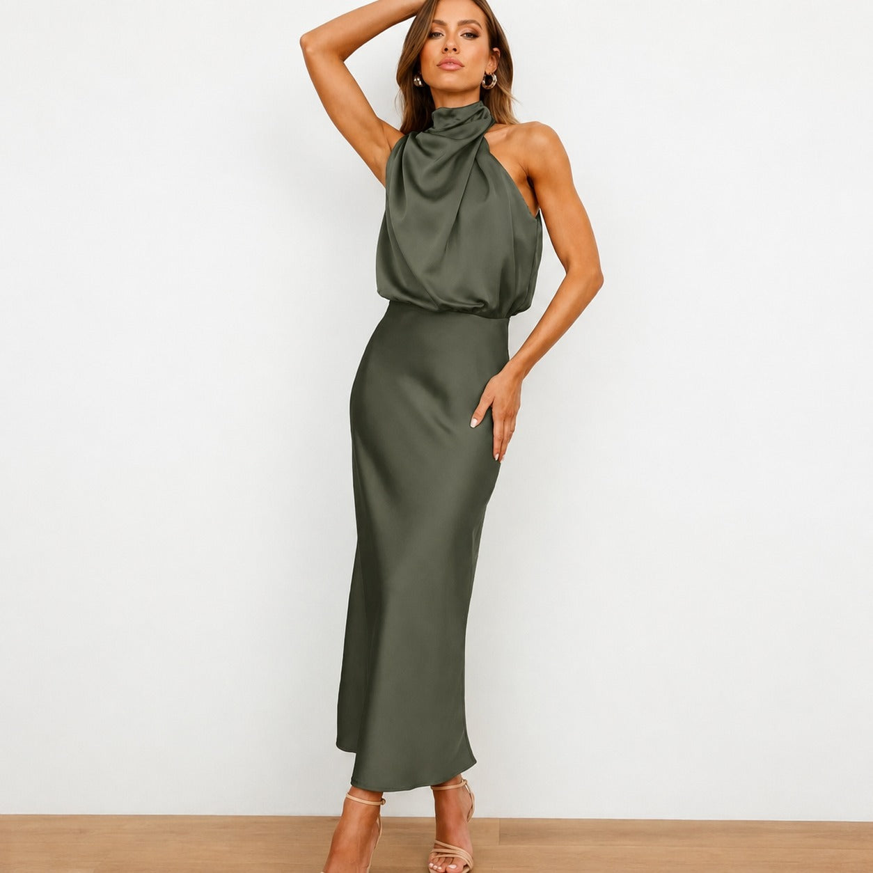 Hansel - Robe midi cocktail élégante