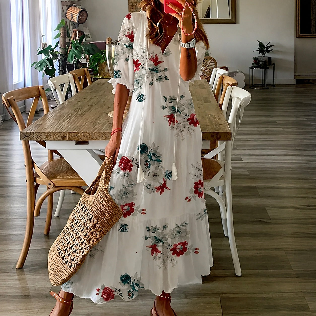 Claidel - Robe fascinante de style bohème