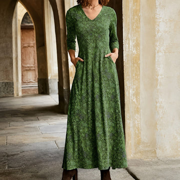 Sophie - Robe classique à manches longues pour femmes