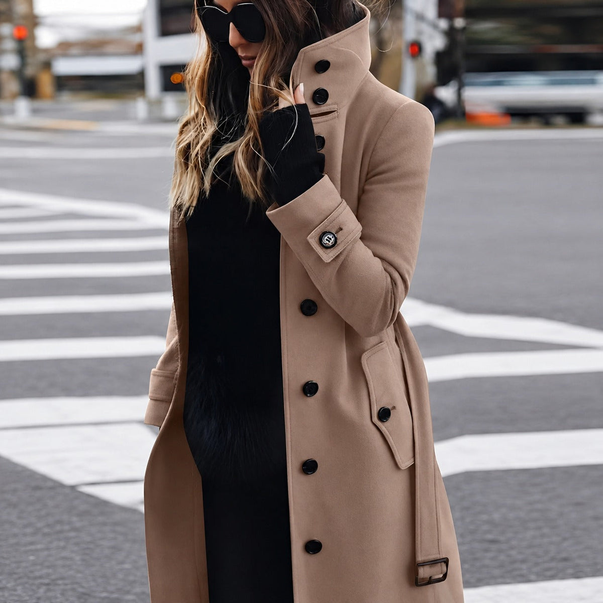 Mikaela - Manteau élégant et ajusté pour femmes