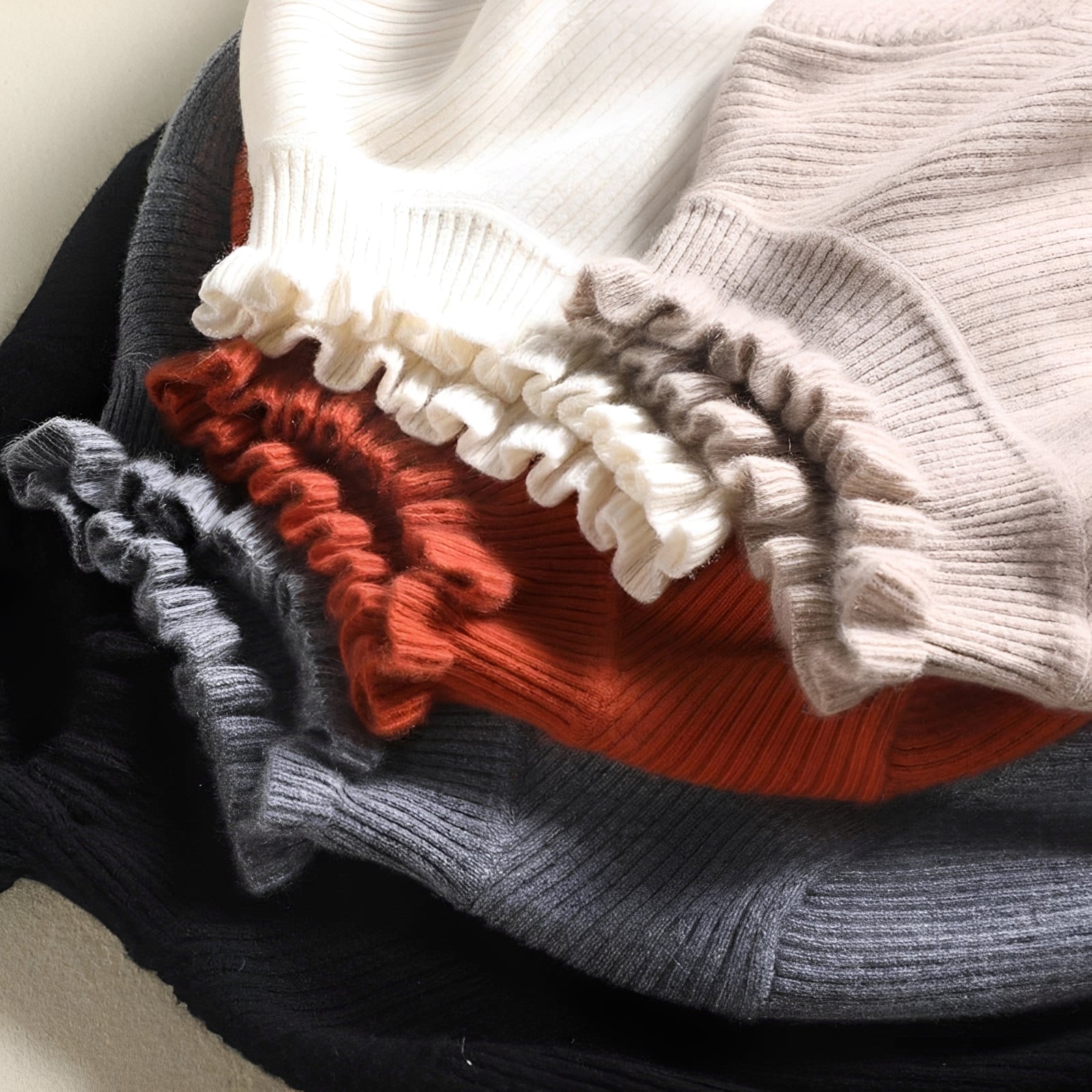 Alva - Pull à col roulé élégant pour femme