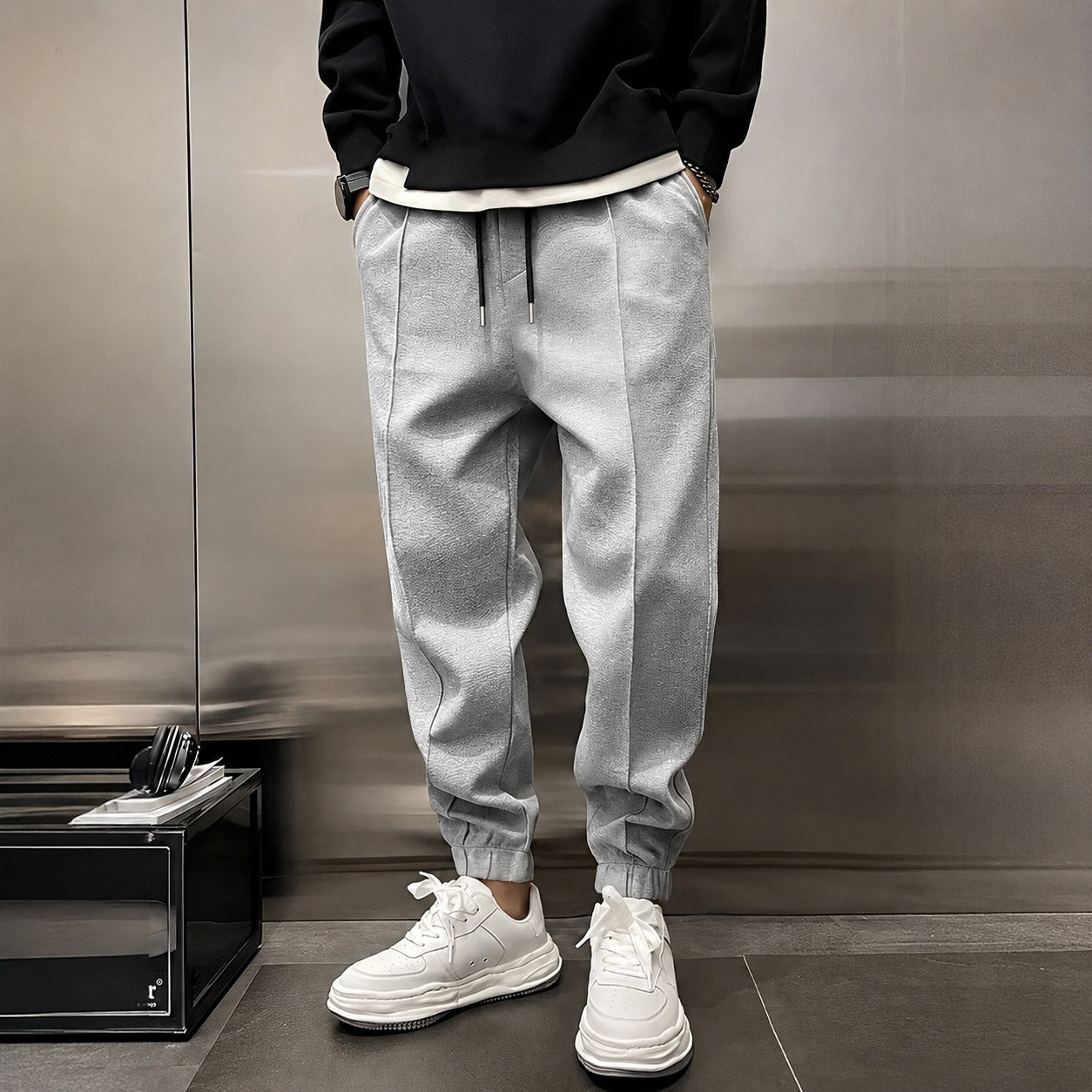 Philip - Pantalons homme confortables style décontracté