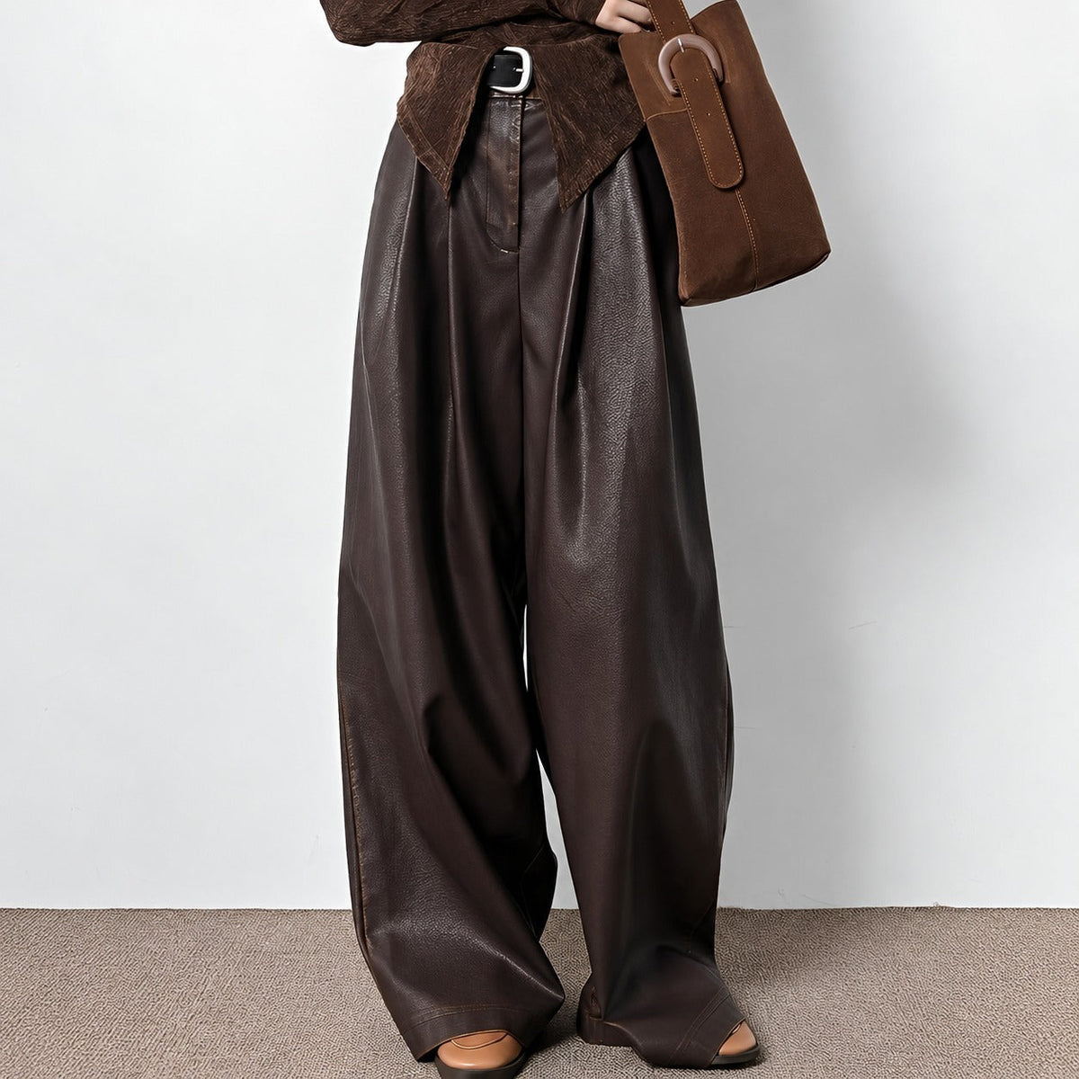 Lora - Pantalon classique taille haute pour femmes