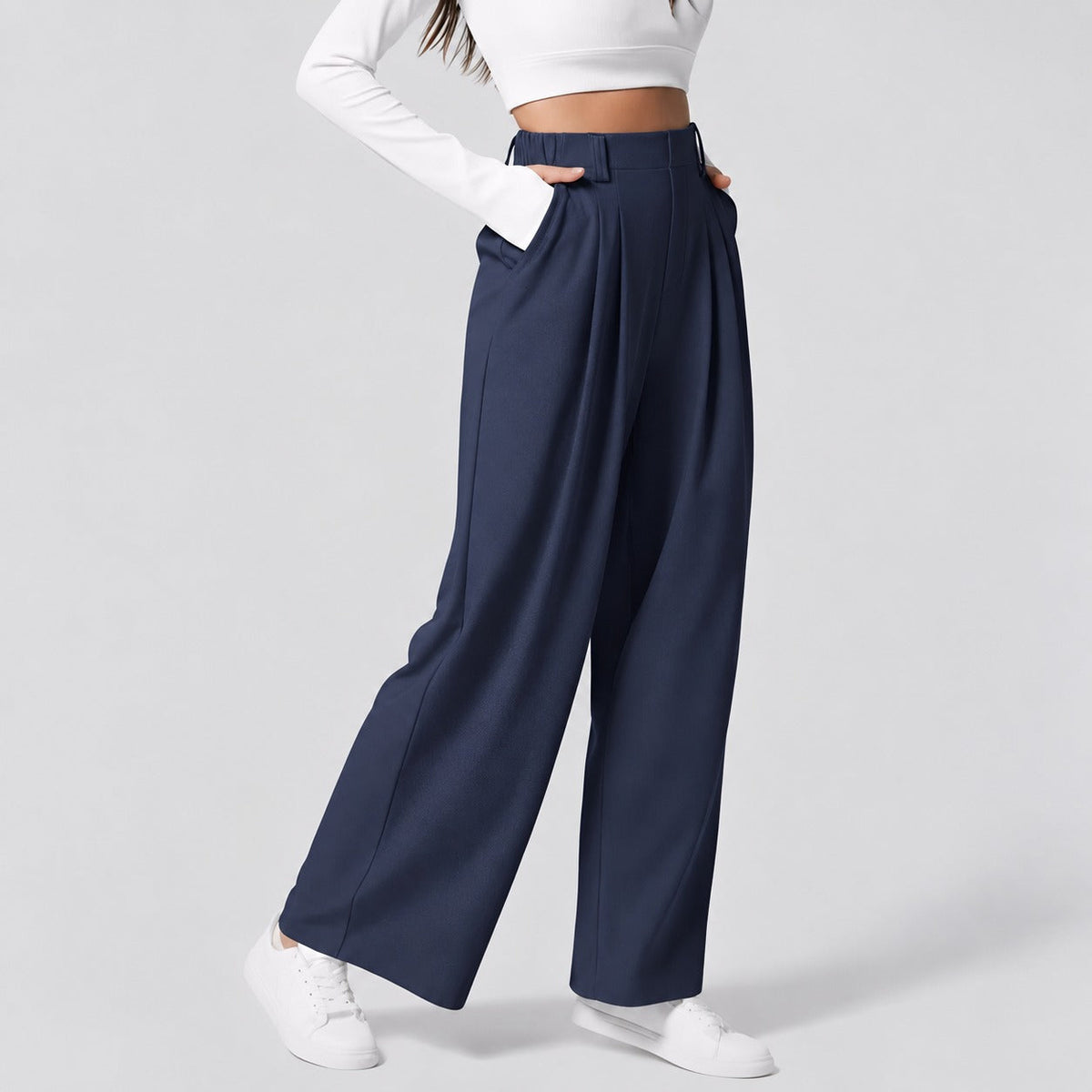 Montana - Pantalon droit élastique pour femmes