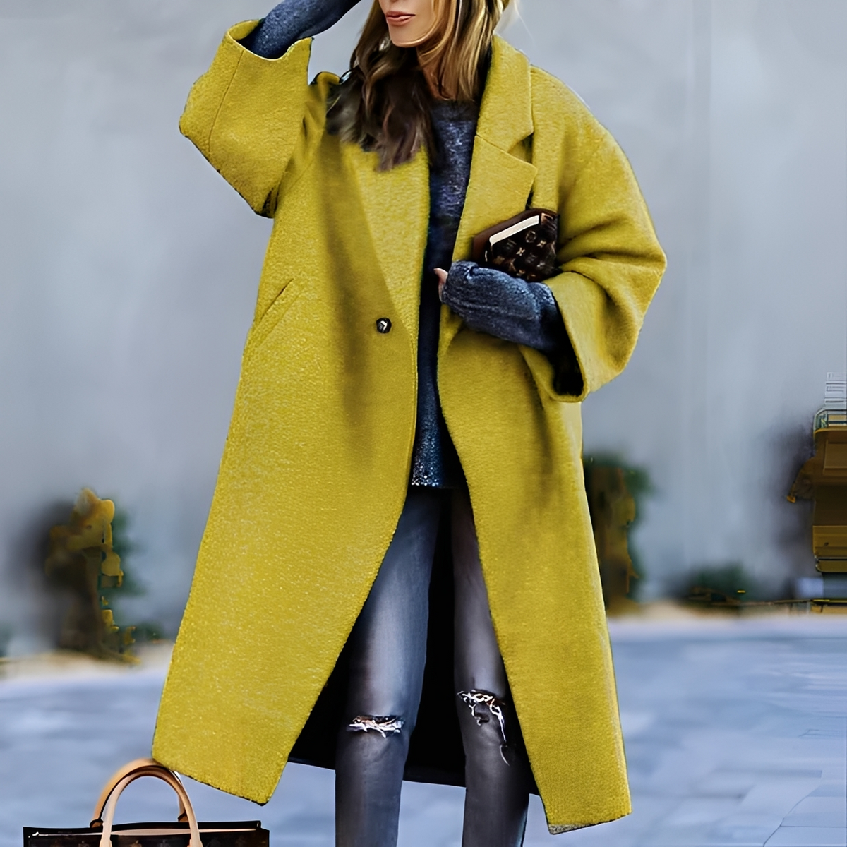 Haylie - Manteau classique et confortable