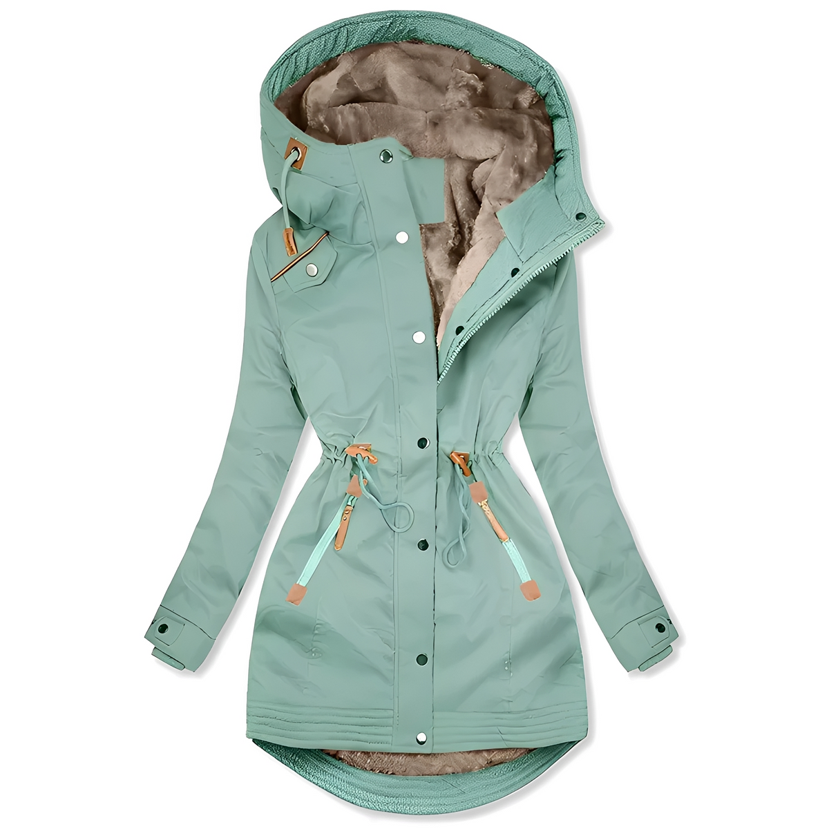 Lavena - Manteau avec capuche, élégant et confortable