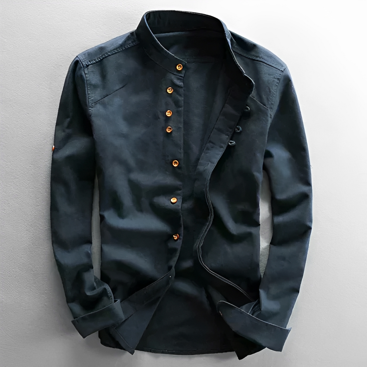 Oscar - Chemise classique avec patte de boutonnage