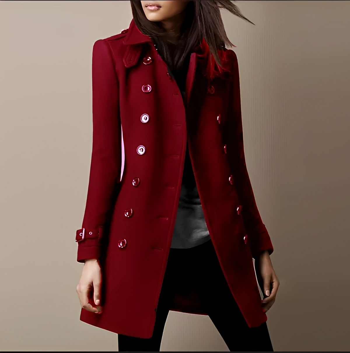 Vickie - Manteau élégant et confortable