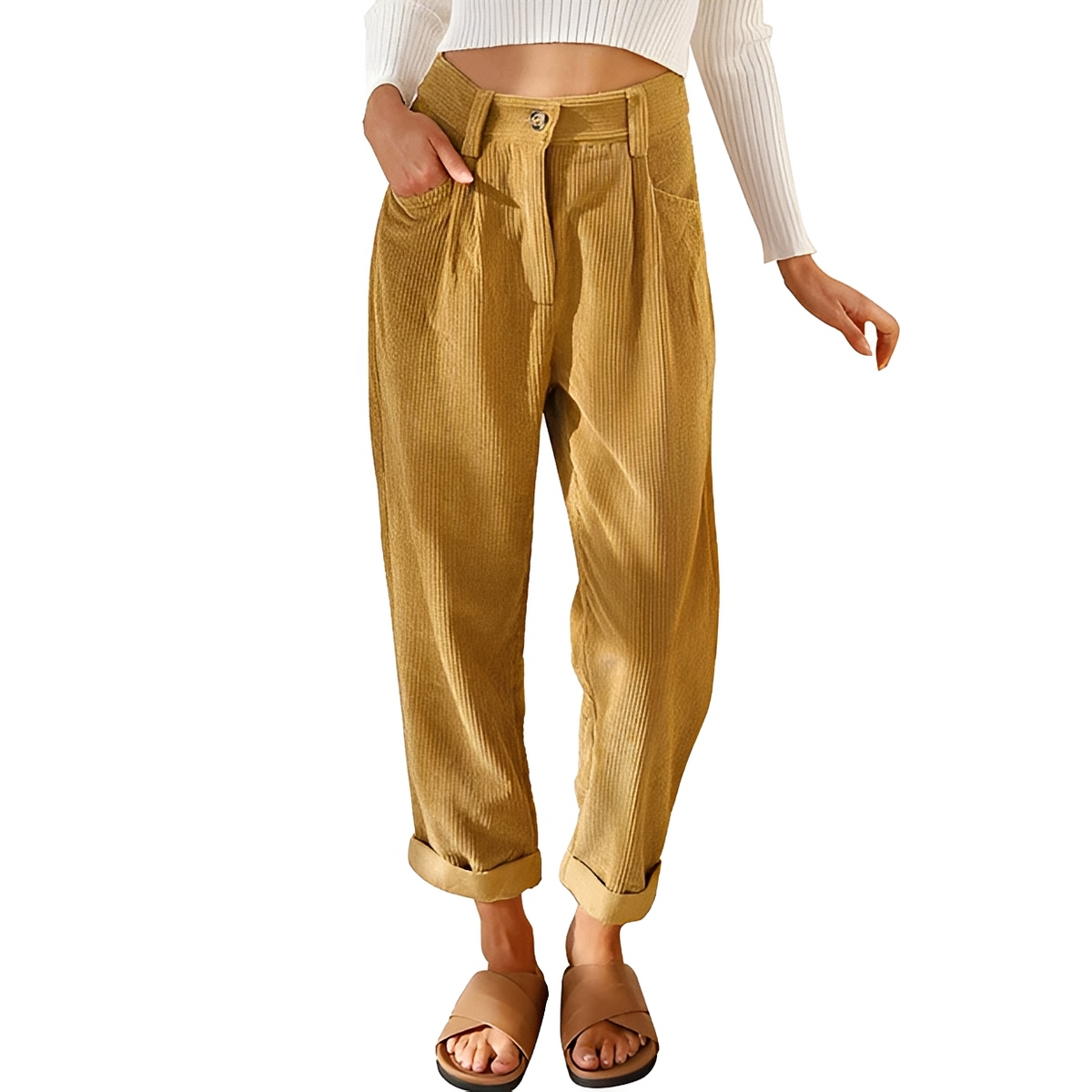 Chellou - Pantalon chic et confortable