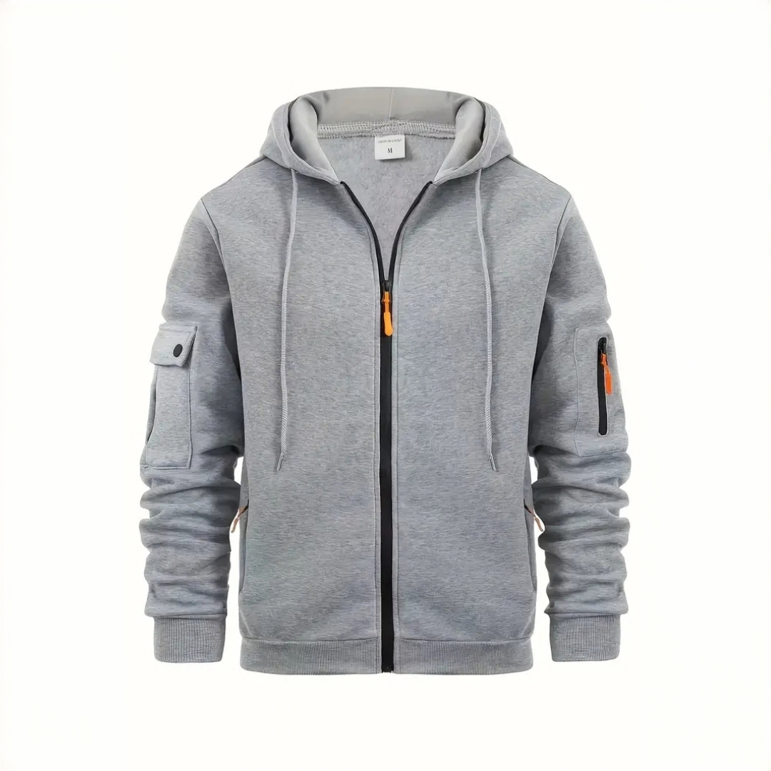 Ralph - Hoodie douillet avec fermeture éclair