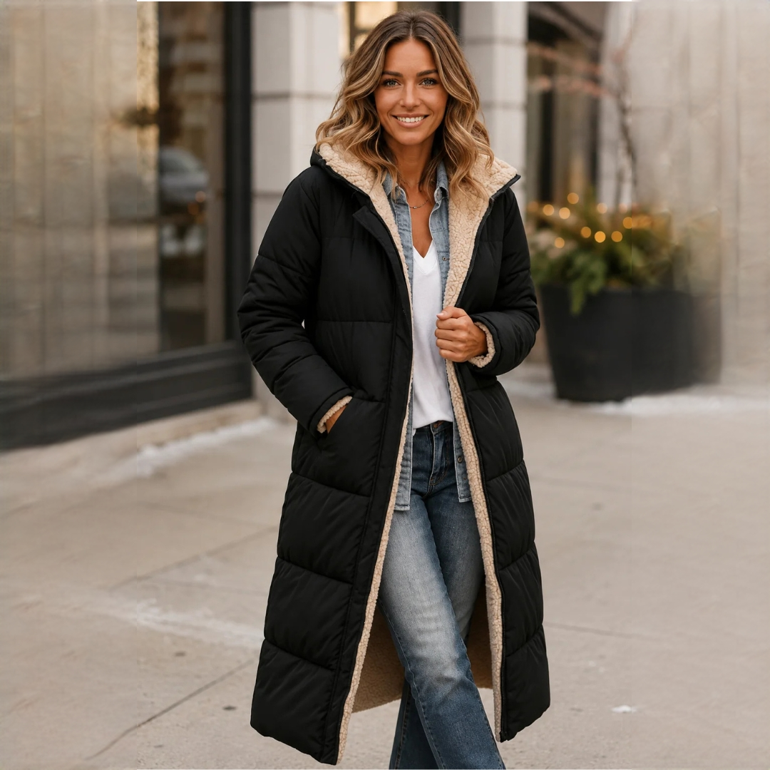 Hazel - Manteau enveloppant et agréable