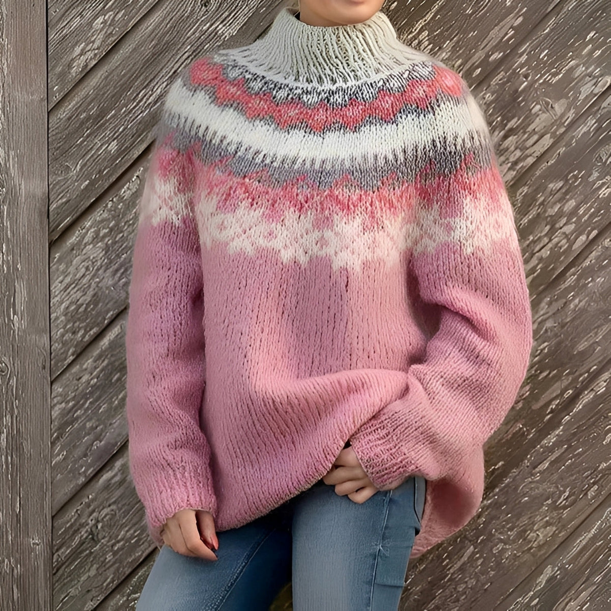 Janeth - Pull classique et chaud