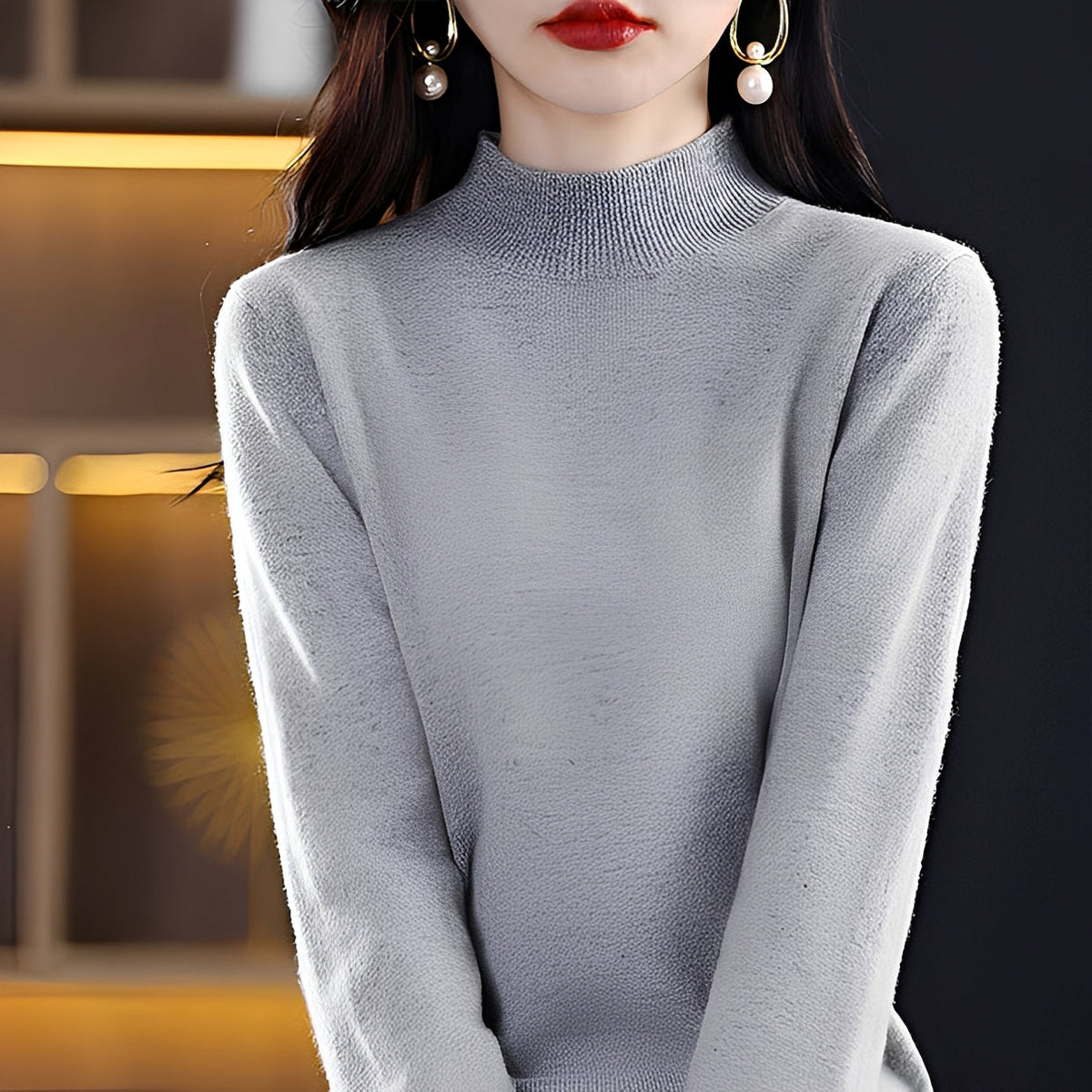 Elza - Pull confortable, chaud et chic