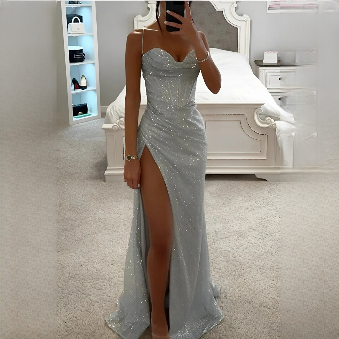 Nigella - Longue robe de soirée élégante