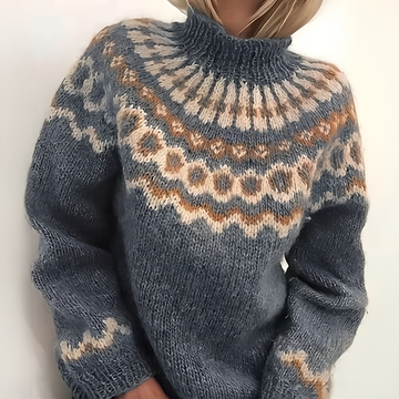 Oona - Pull à col roulé élégant et confortable