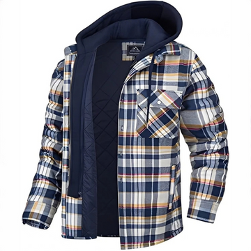 Cole - Veste à carreaux douillette