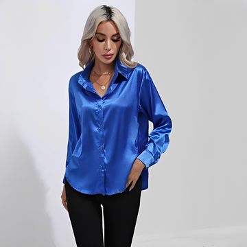 Liliane - Blouse élégante à manches longues