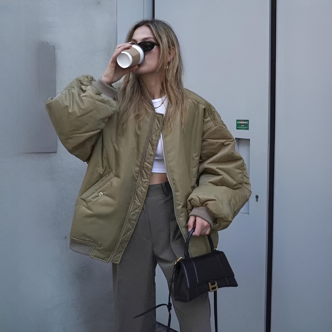 Fellaine - Bomber oversize douillet