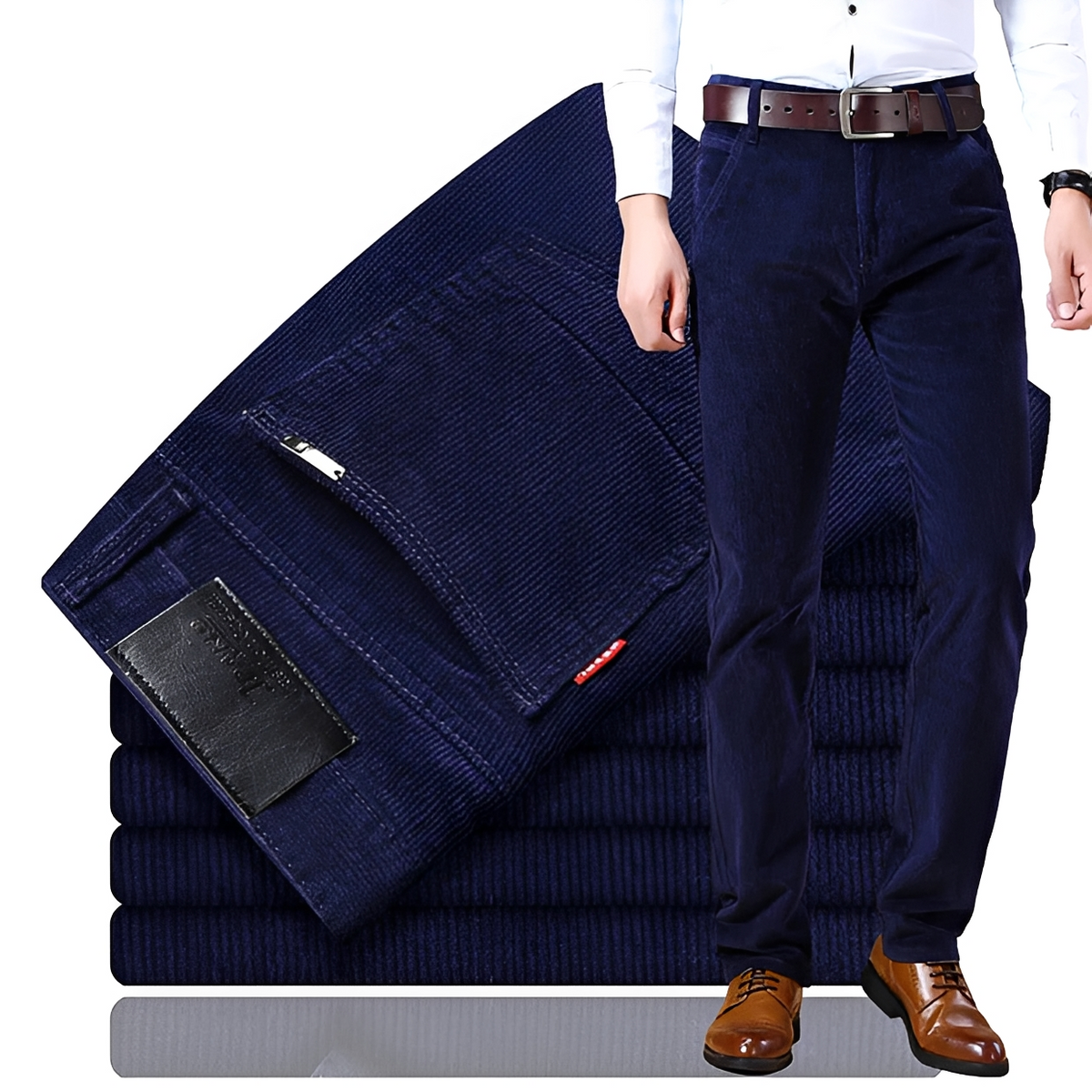 Jallen - Pantalon flexible et chic