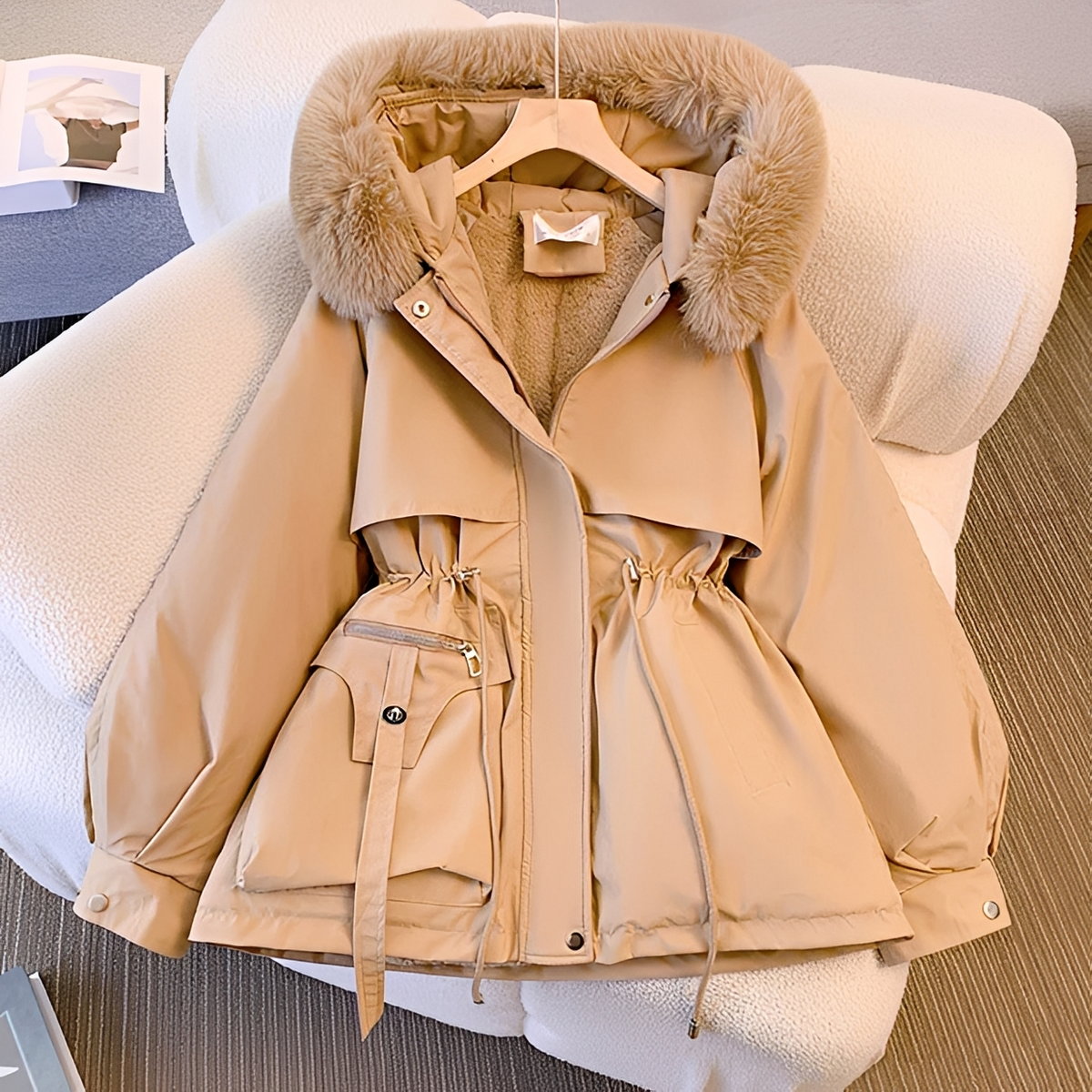 Rosita - Manteau élégant, chaud et agréable