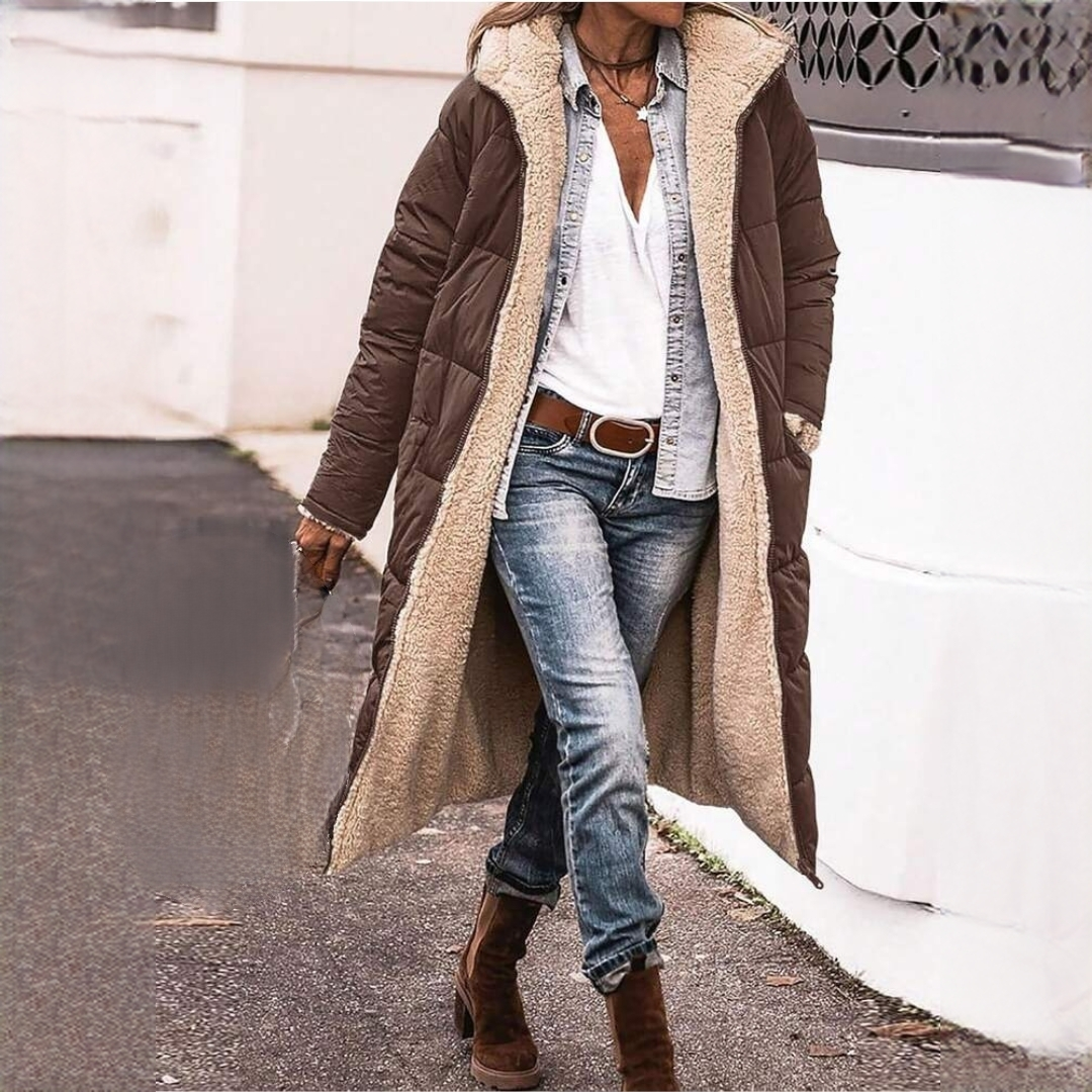 Hazel - Manteau enveloppant et agréable