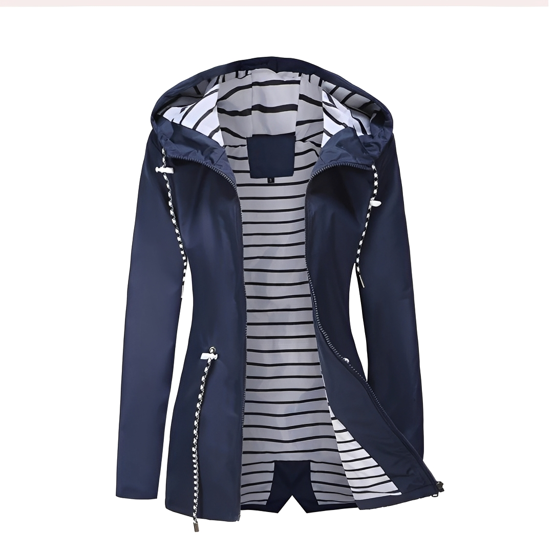 Nathalie - Manteau élégant avec capuche