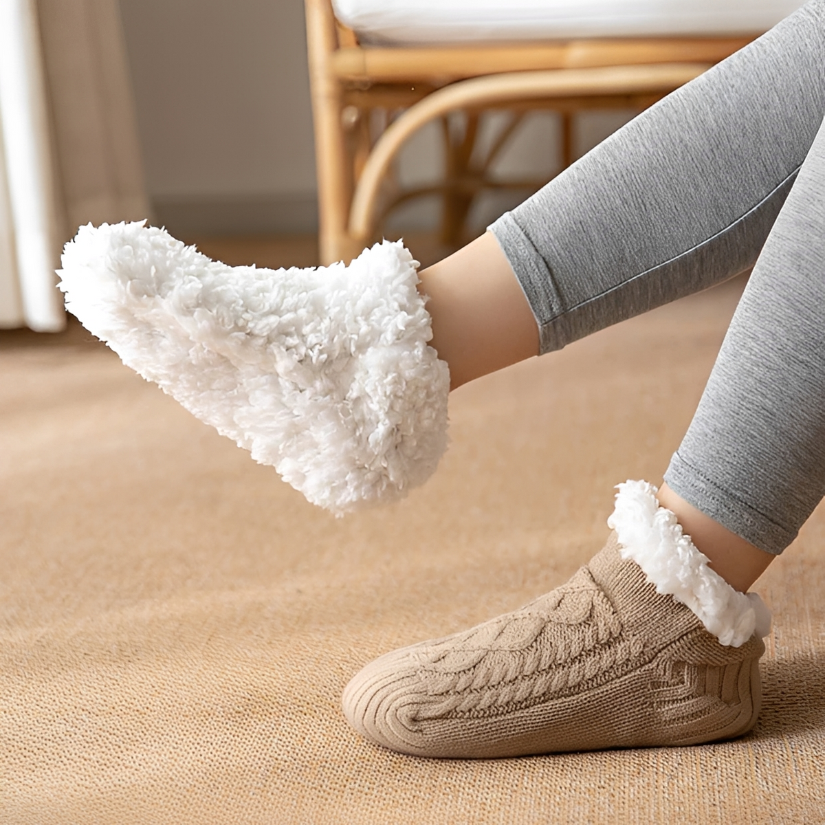 Raquel - Chaussettes chaudes et confortables