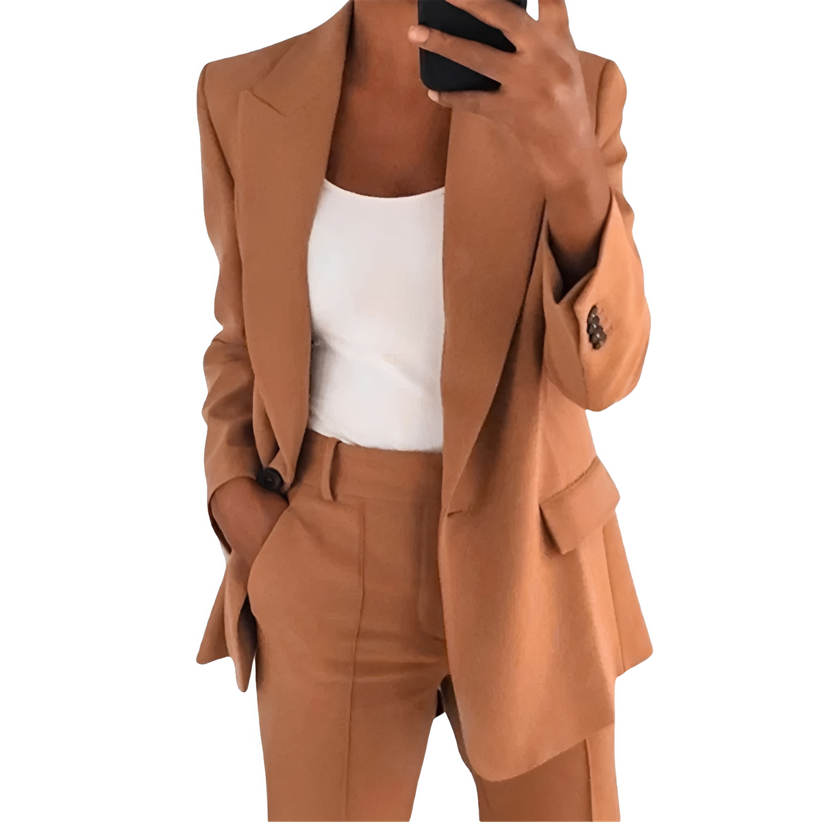 Johara - Ensemble décontracté composé de blazer et pantalon
