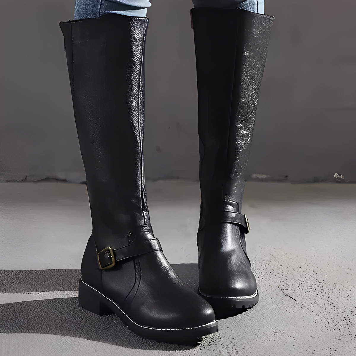 Livie - Bottes élégantes avec fermeture éclair