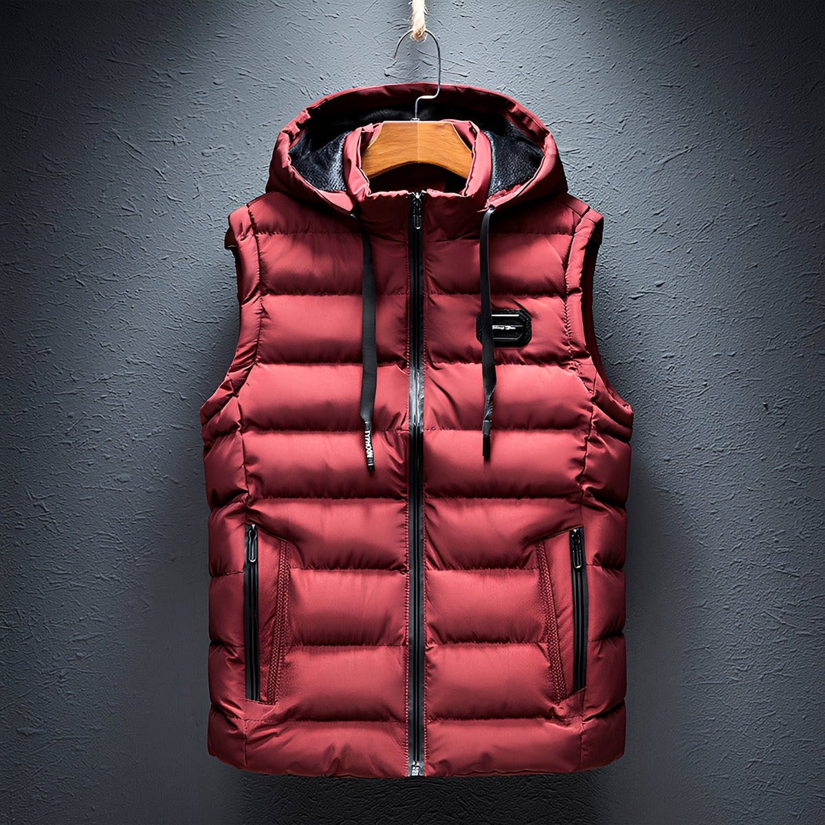 Davin - Gilet robuste et chaud avec capuche