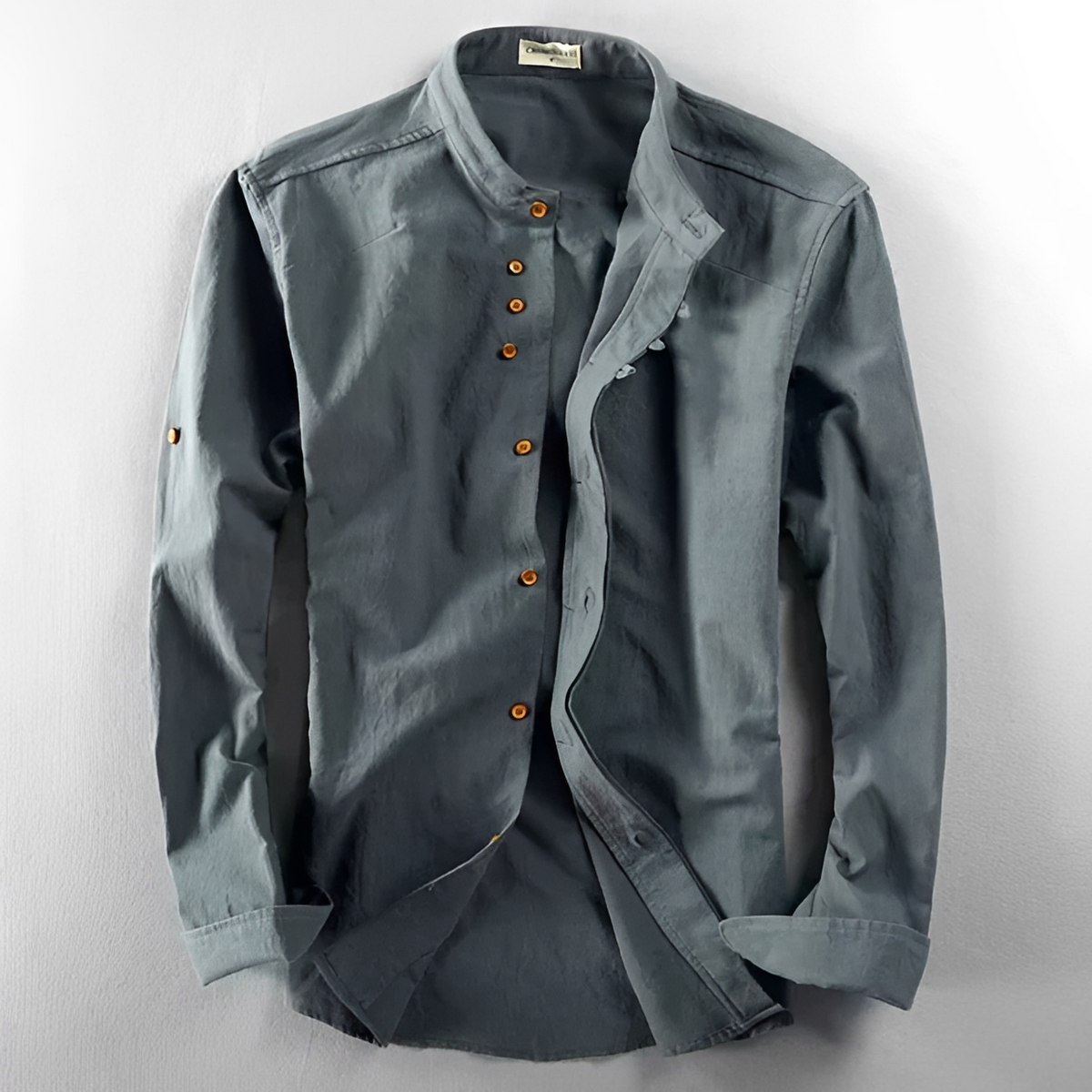 Oscar - Chemise classique avec patte de boutonnage