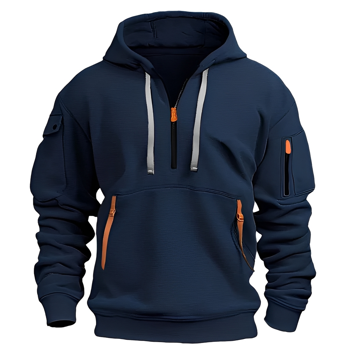 Burton - Sweat à capuche douillet avec demi-zip