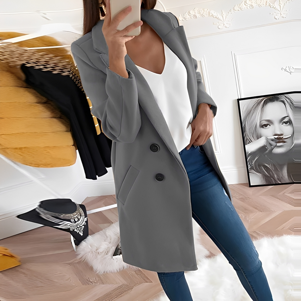 Tiffany - Manteau chic et douillet