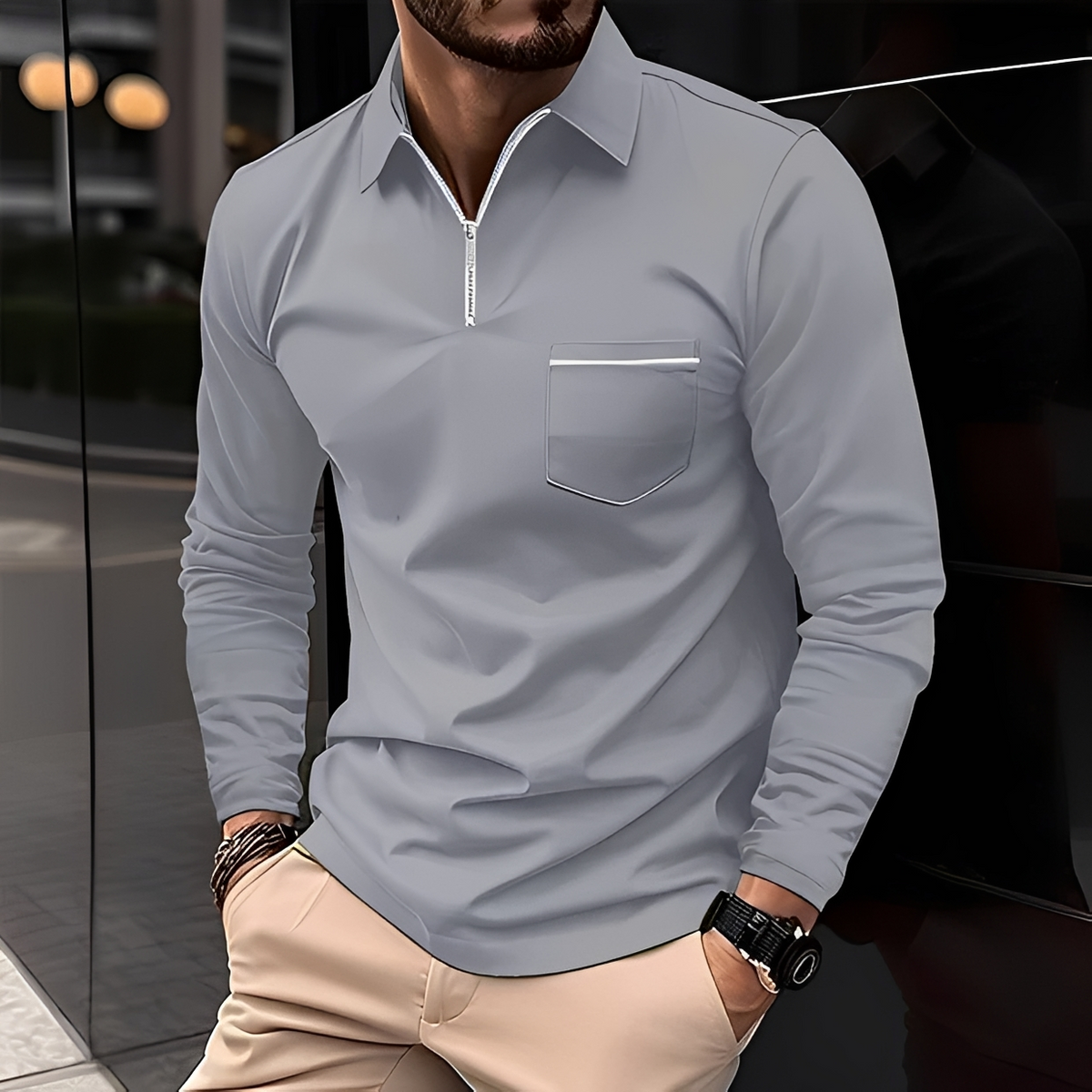Bernard - Chemise résistante à manches longues