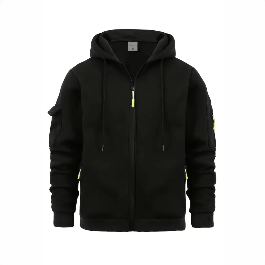 Ralph - Hoodie douillet avec fermeture éclair