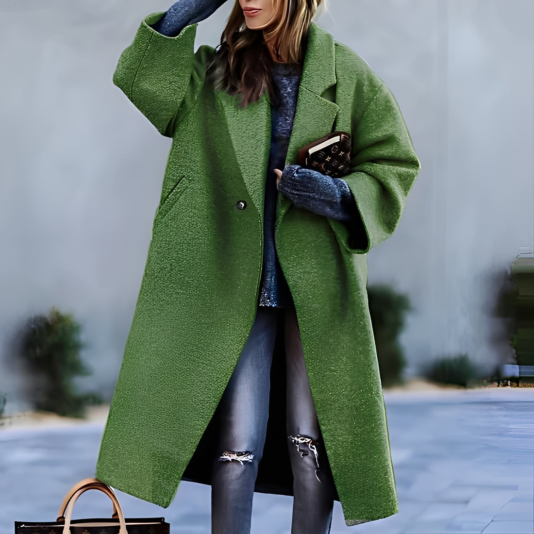 Haylie - Manteau classique et confortable