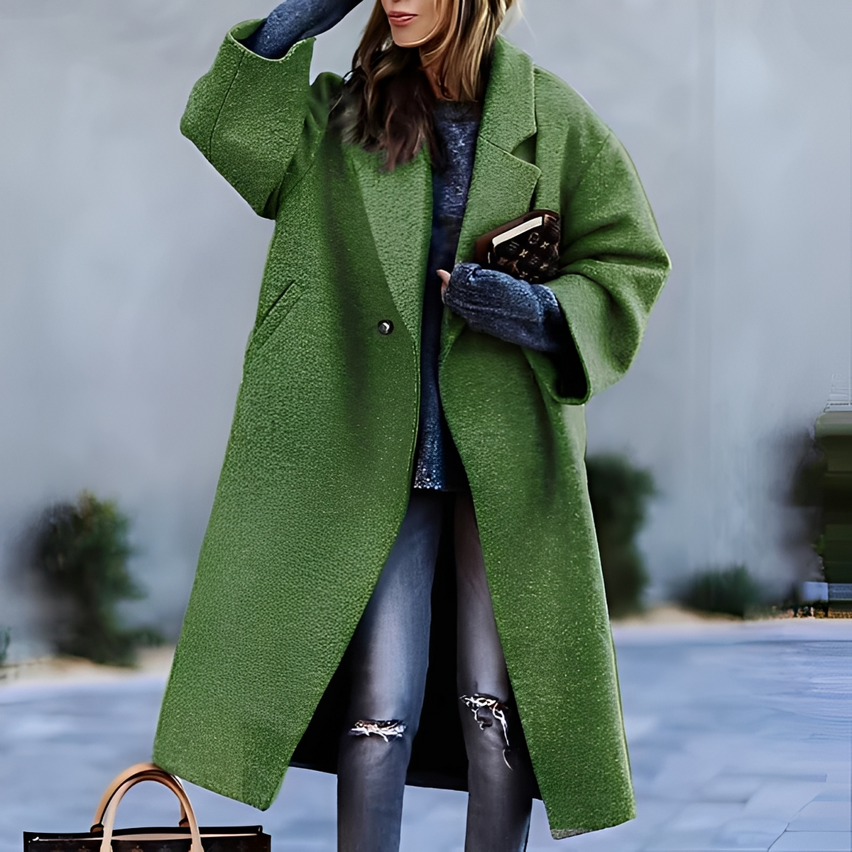 Haylie - Manteau classique et confortable
