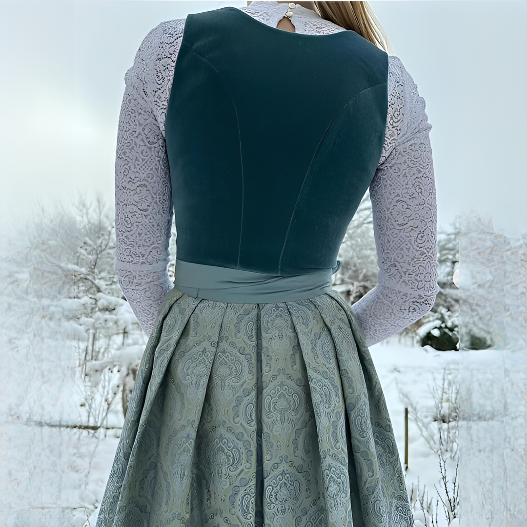 Muriel - Dirndl élégant pour Oktoberfest pour femmes (non doublé)