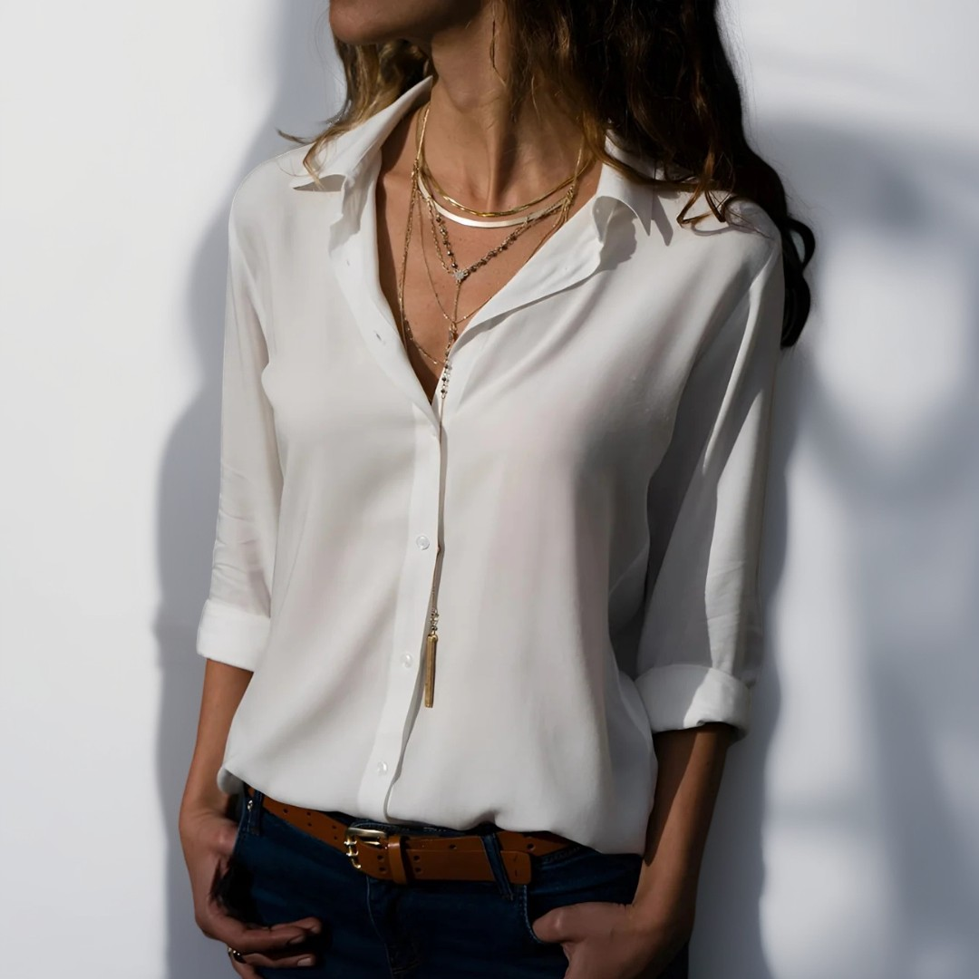 Delilah - Blouse élégante à manches longues