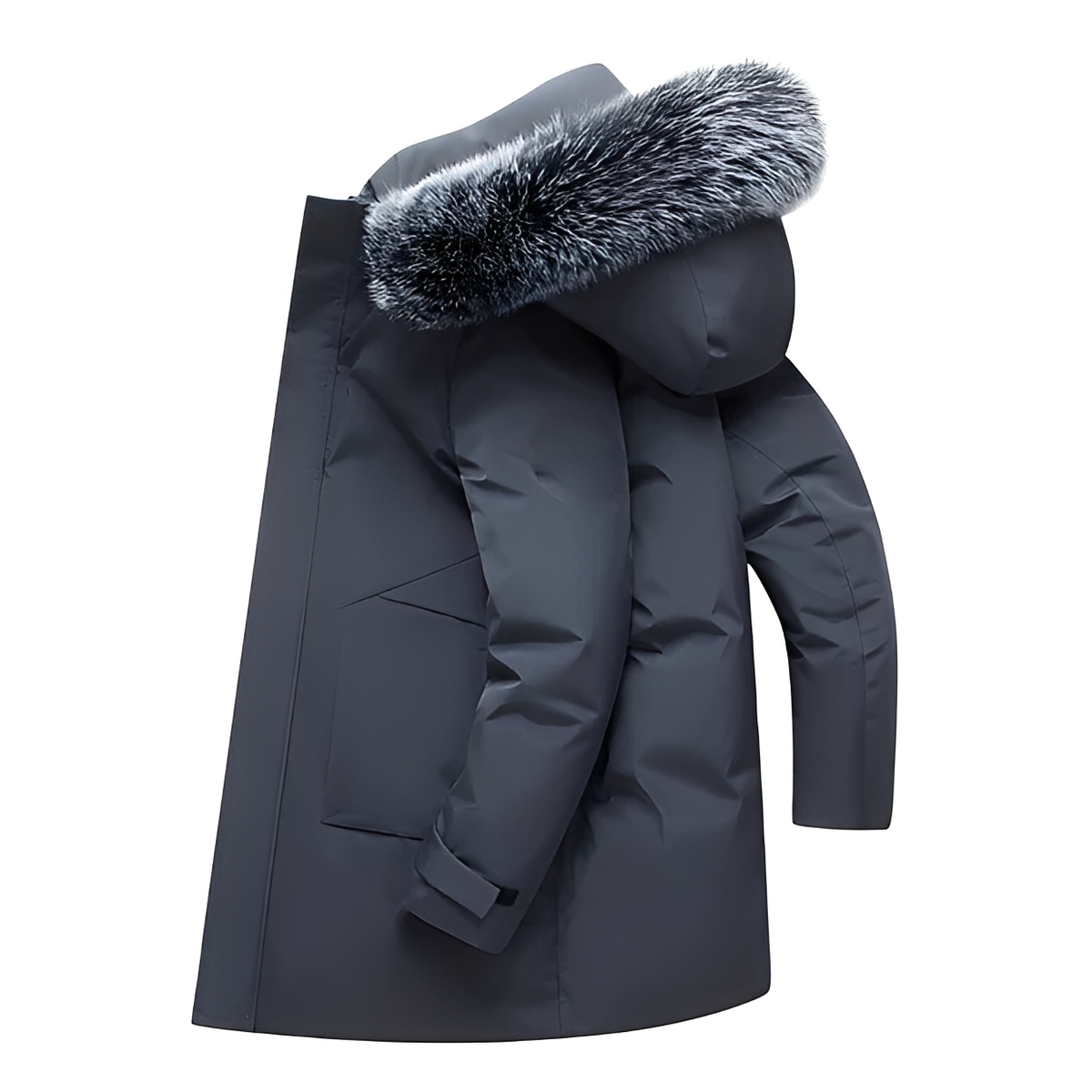 Kyle - Manteau avec capuche chaude et douillette
