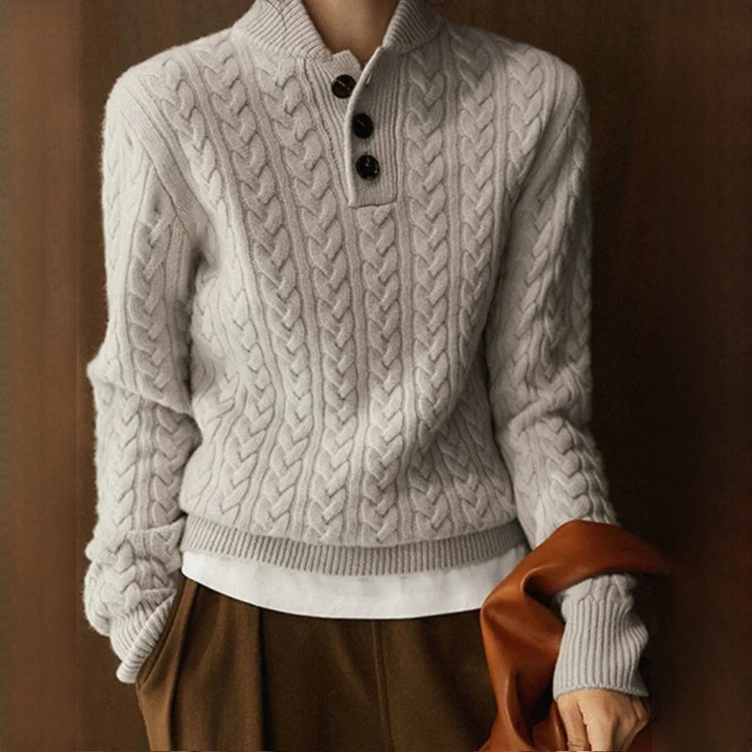 Agnes - Pull à col roulé chic et agréable