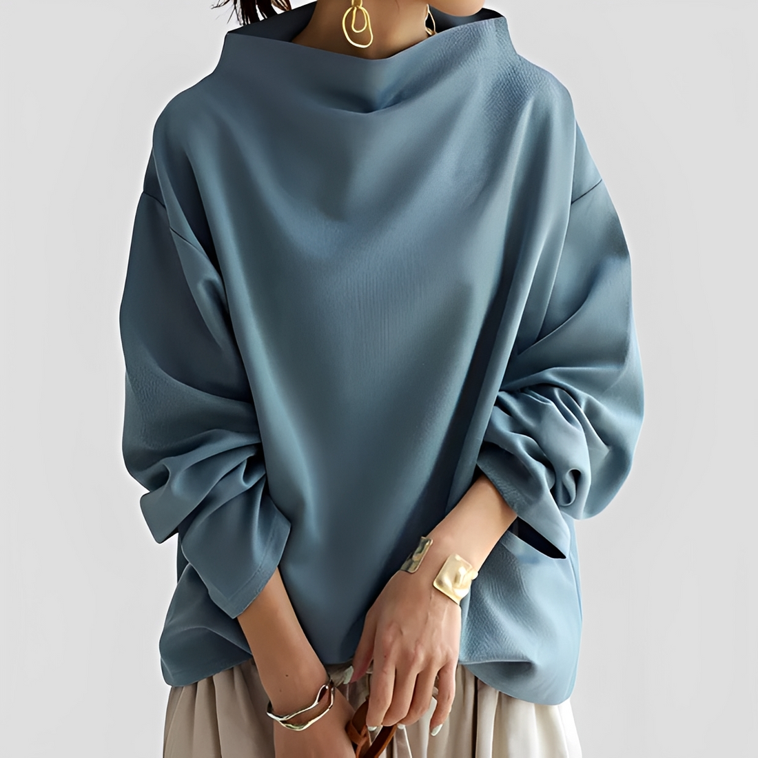 Romayne - Pull à col roulé élégant et chic